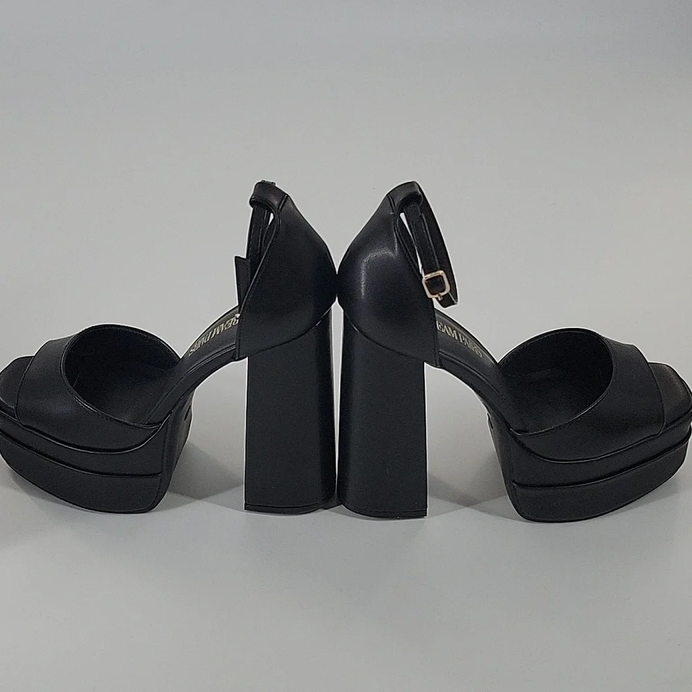 Black Platform Heels New In Box